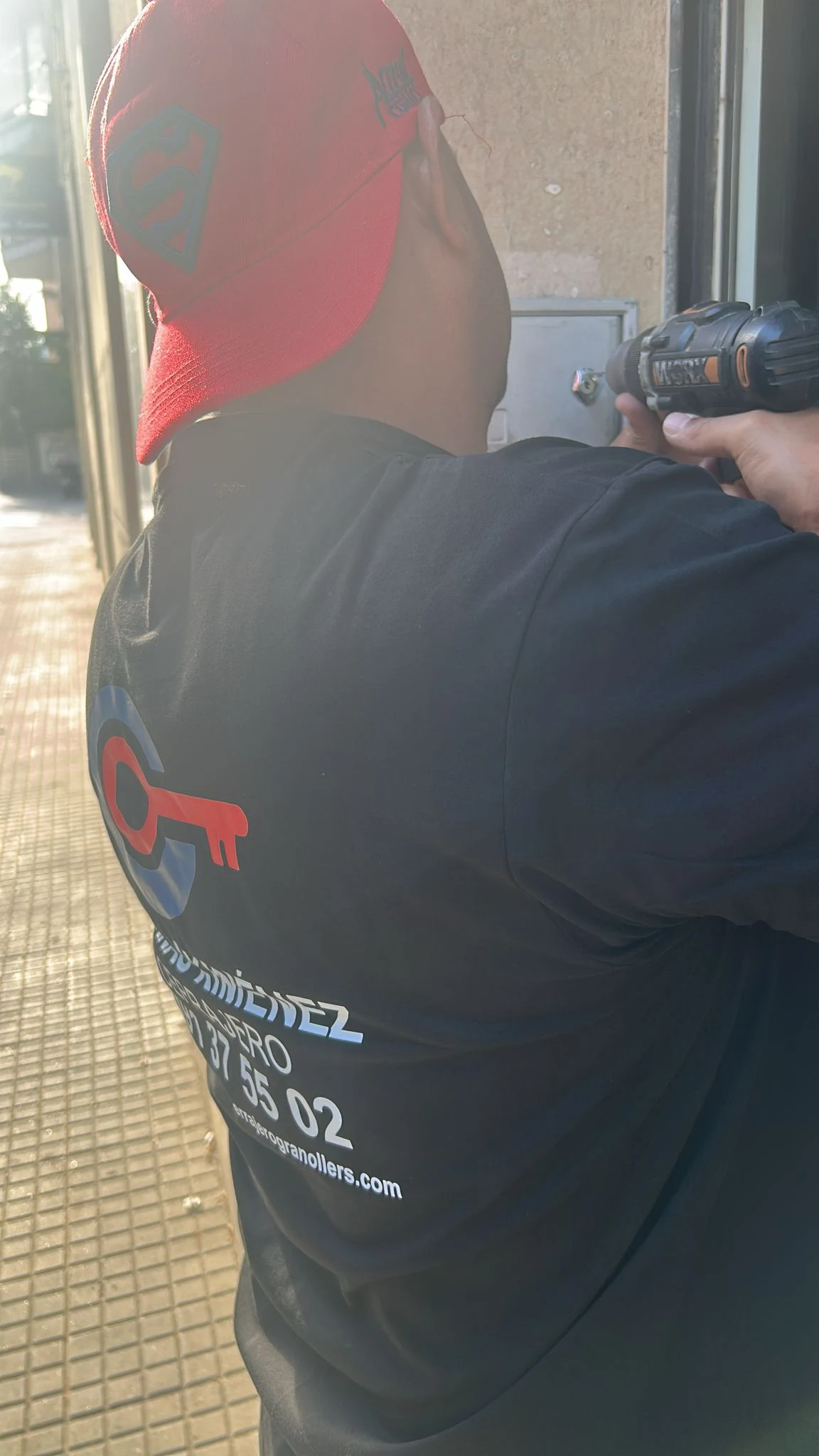 Trabajo profesional de cerrajería en Granollers